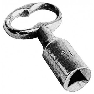 Klucz uniwersalny Budownictwo Trójkątny, trzpień