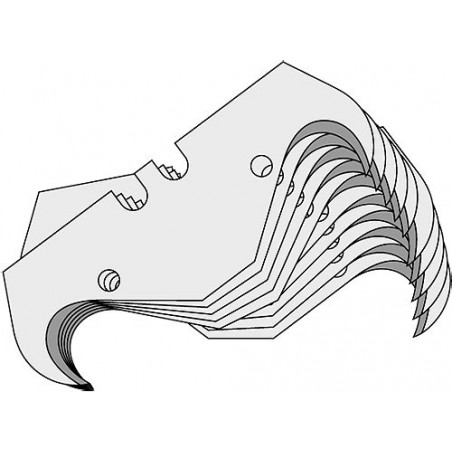 Ostrza hakowe (HG 65) Ostrza hakowe (HG 65)