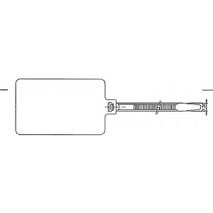 Opaska kablowa z częścią do zapisania SEL.10.533T Opaska kablowa z częścią do zapisania SEL.10.533T