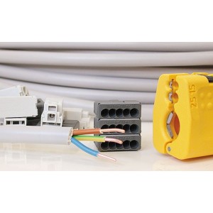 Narzędzie do zdejmowania izolacji z przewodów kablowych Uni Plus
No. 22 Narzędzie do zdejmowania izolacji z przewodów kablowych Uni Plus
No. 22