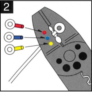 Szczypce do zaciskania końcówek kablowych 600-A Szczypce do zaciskania końcówek kablowych 600-A