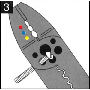 Szczypce do zaciskania końcówek kablowych 600-A Szczypce do zaciskania końcówek kablowych 600-A