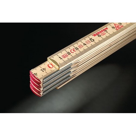 Miara składana szwedzka 59-2-10 drewniana Miara składana szwedzka 59-2-10 drewniana
