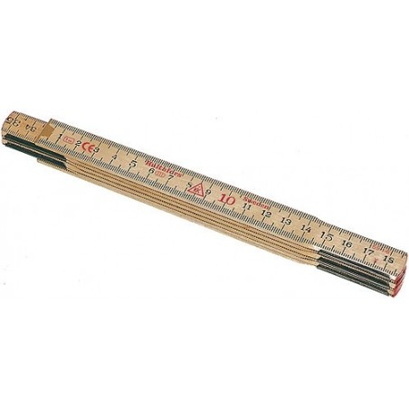 Miara składana   szwedzka 59-1-6 drewniana