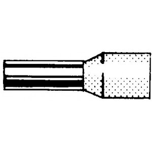 Końcówka kablowa izolowana DIN | H 4/17 Końcówka kablowa izolowana DIN | H 4/17