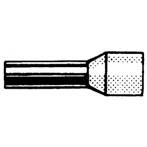 Końcówka kablowa izolowana DIN | H 6/20 Końcówka kablowa izolowana DIN | H 6/20